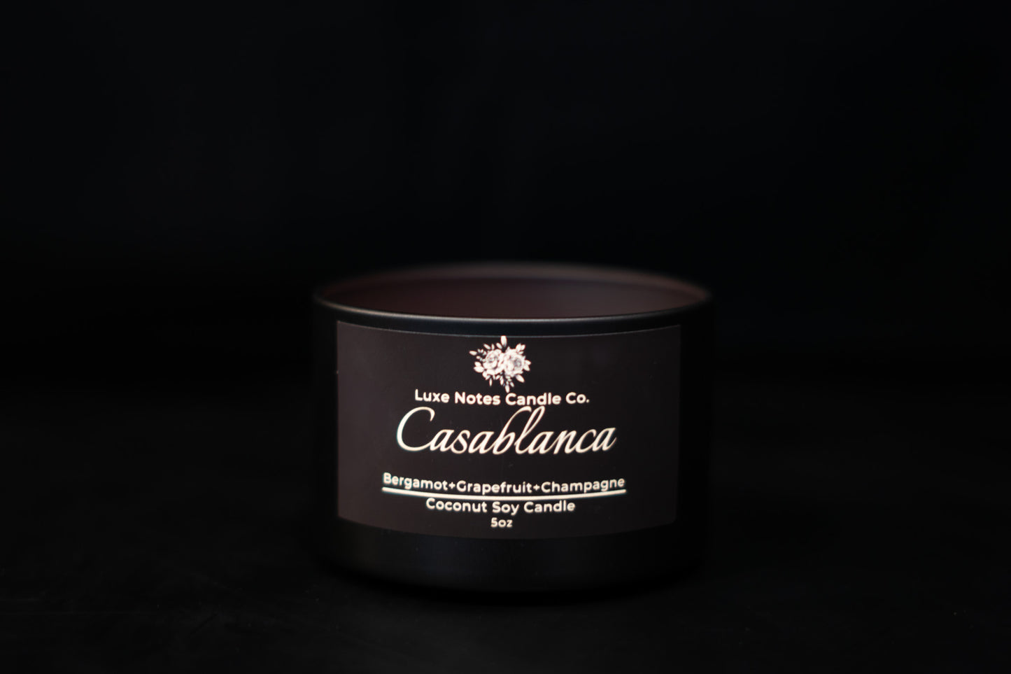 Casablanca 5 oz. Candle Tin